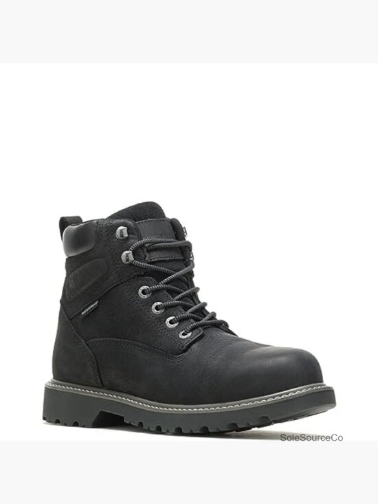 Waterproof Steel-Toe Work Boots Lace-Up Grip Sole main image 4